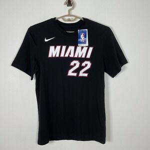 Nike Miami Heat Jimmy Butler #22 NBA T-Shirt Dri-FIT Basketball Tee‎ Mens M